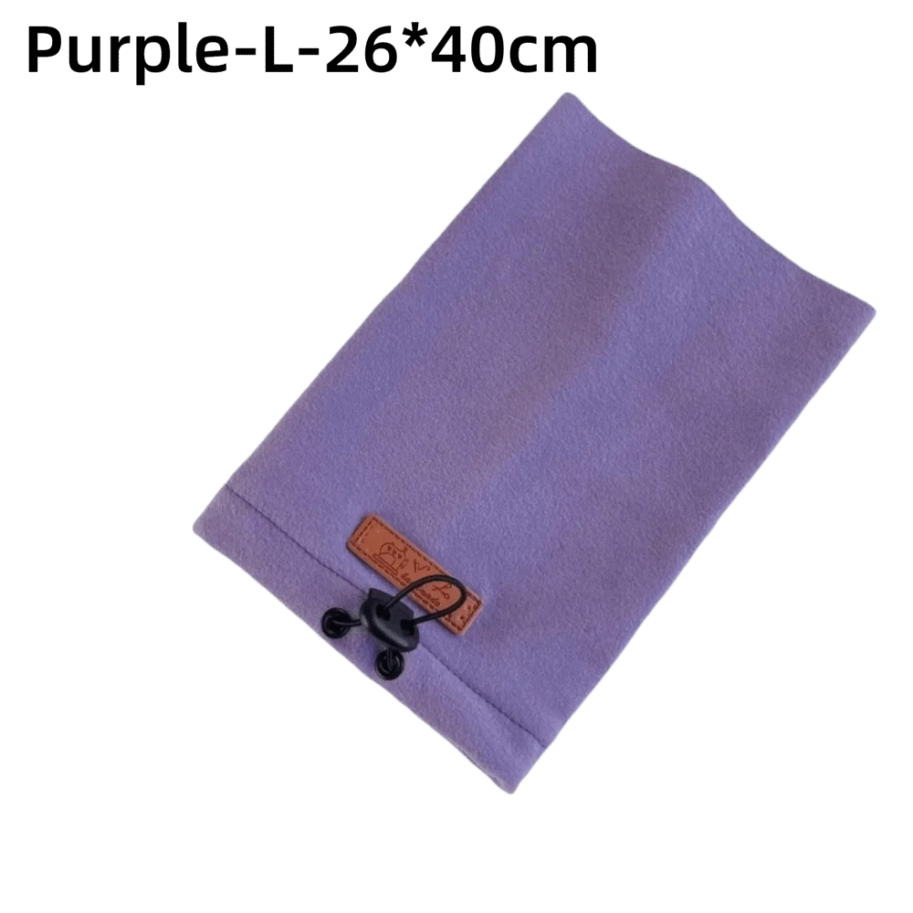 

Headwear Dog Scarf Cold-Proof Design Polyester Noise Reduction Scarf Stress Reduction Noise Cancelling Pet Noise Reduction