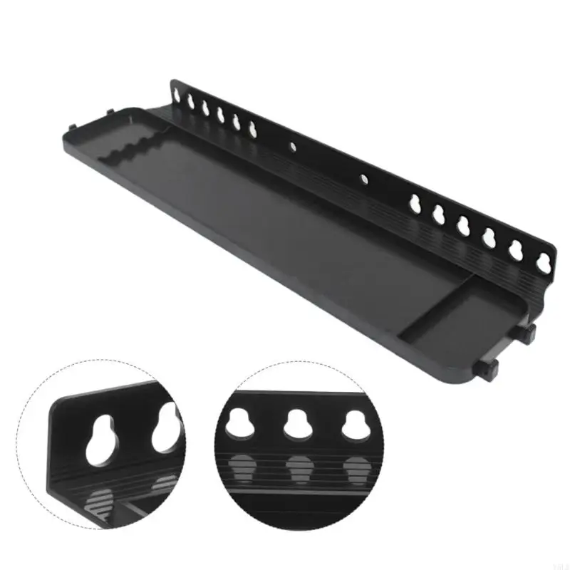 Y5LB Portable Plastic Painting Brush Stand Tray Art Easel Organiser Stand for Artists Students Indoor and Travel Sketching