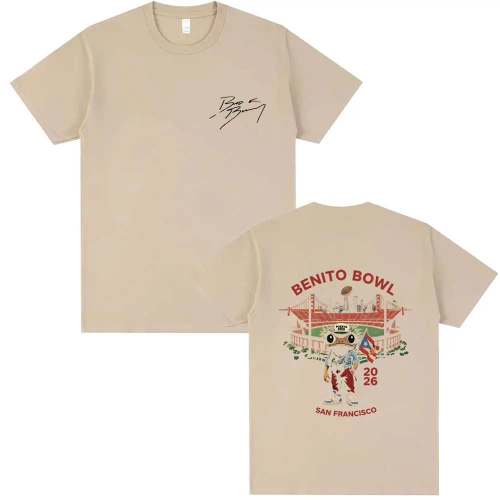 

Hot Sale Rapper Bad Bunny T-shirt Debi Tirar Mas Fotos DTMF World Tour 2026 T Shirts Men Women Fashion Hip Hop Tshirt Streetwear