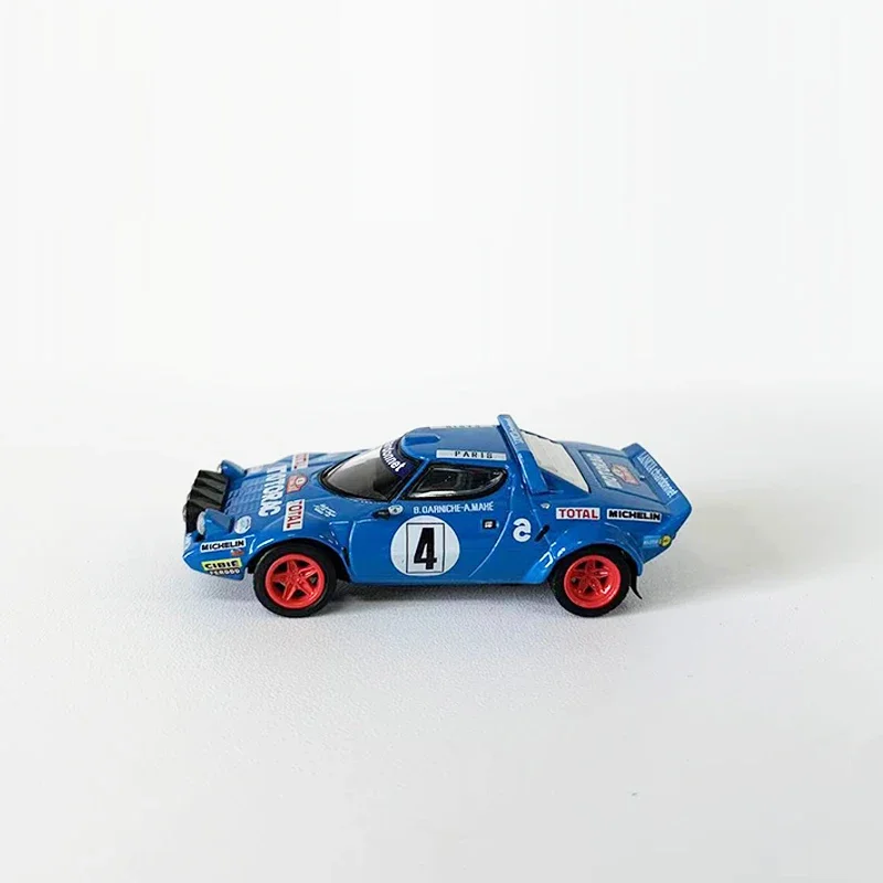 MINIGT 1:64 Model Car HF 1979 Rally Winner #4 Alloy Sport Vehicle #504 LHD Blue