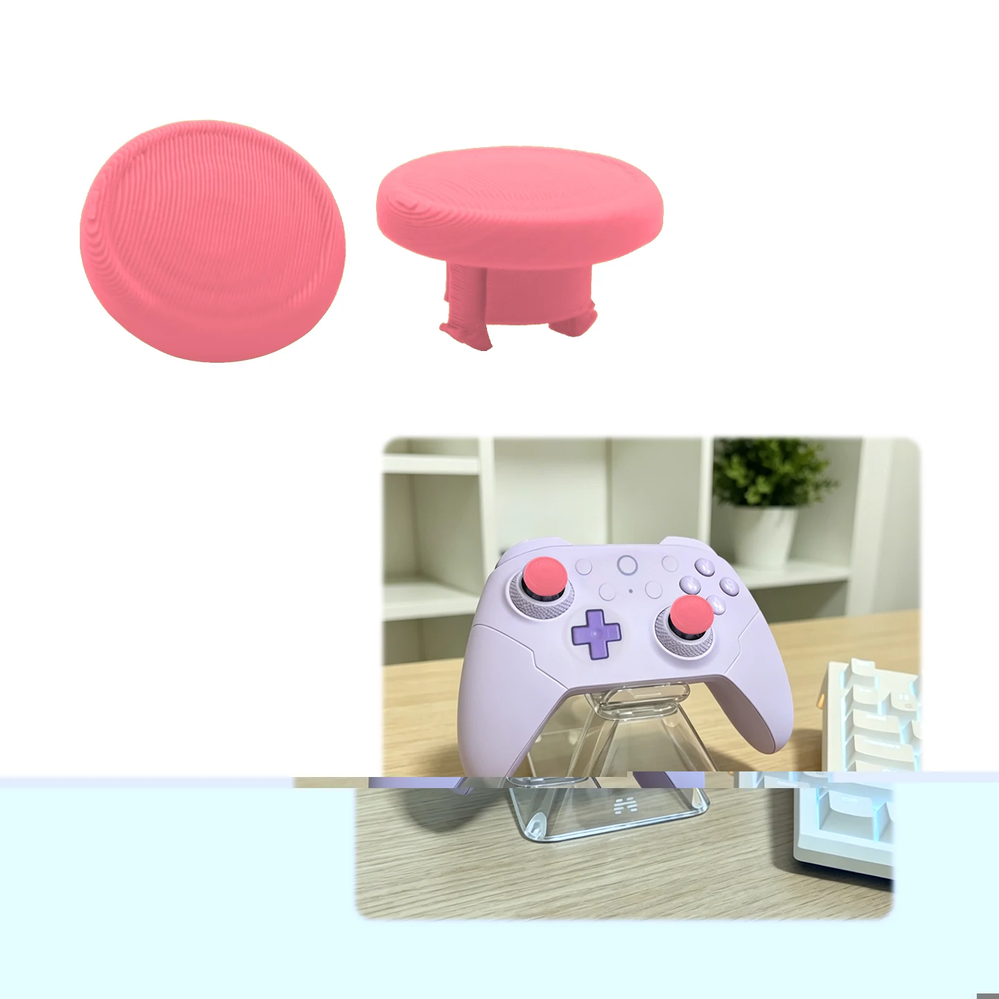 Części zamienne do nakładek joysticków kontrolera 8BitDo Ultimate 2C, zapobiegające odkręcaniu, wzmocnione i stabilne, do naprawy. — zdjęcie produktu 4