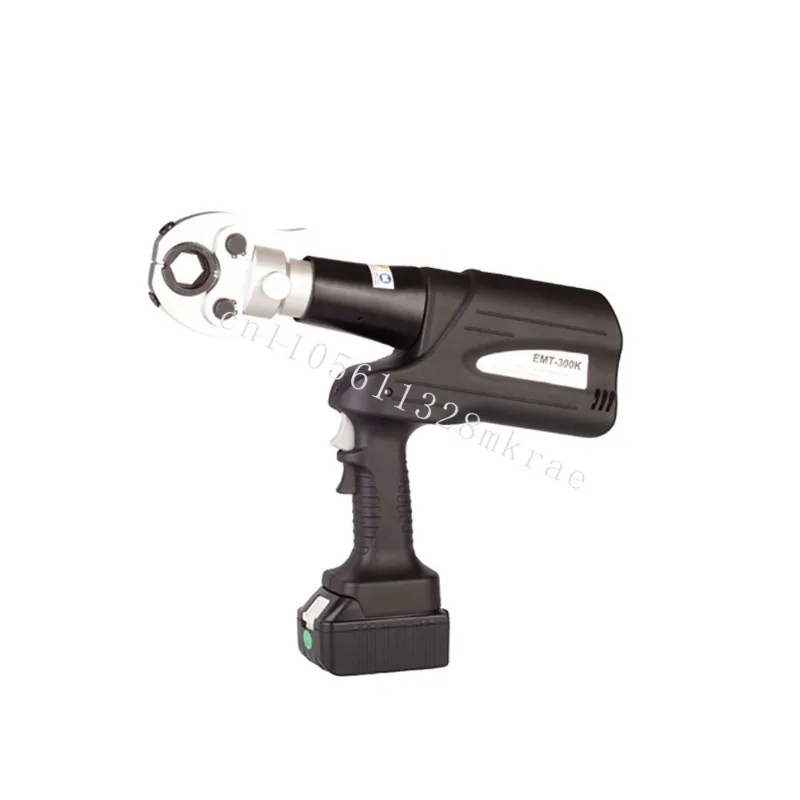 أداة العقص الهيدروليكية الجديدة التي تعمل بالبطارية EMT-300K آلة العقص اليدوية البسيطة #2