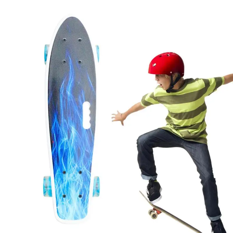 22 Inches Kids Dragon Skateboard Four-wheel Roller Skates Board Children Sport Toys Skating Hoverboard Bodybuilding Accessories