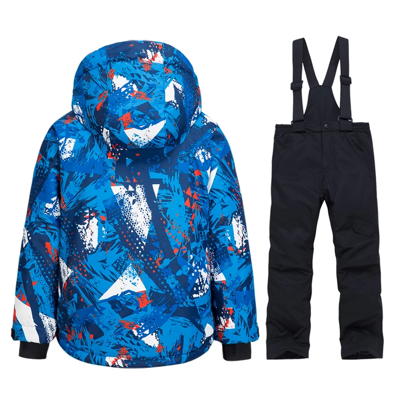 

Ski Suit for Boys Girls Warm Windproof Waterproof Winter Outdoor Sports Snow Jackets and Pants Kids Ski Equipment Snowboard Coat