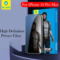 Blueo Privacy Glass For iPhone 16 Pro Max Anti Spy Screen Protector Film for iPhone 16 Pro Max