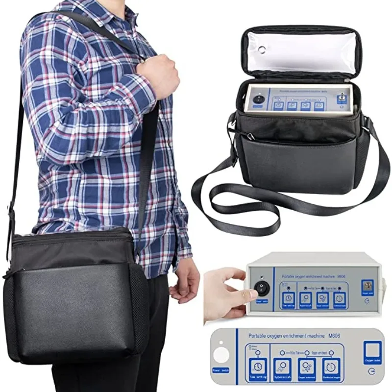 

Pulse Continuous Oxygen Enrichment Machine Portable Oxygen Concentrator Generator