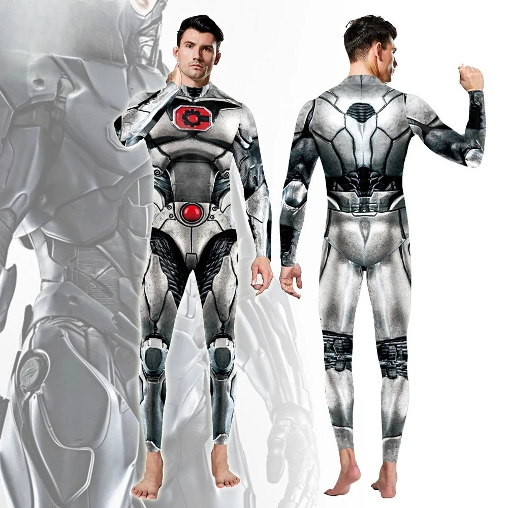 

Digital Print Full Body Bodysuit - Stylish Cosplay Costume Jumpsuit, Ideal for Role-Play, Stage Performances & Themed Events