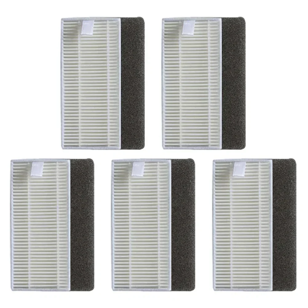 

5 Pack Replacement Filters For Tesvor S5 Max Robotic Vacuum Cleaner Accessories Sweeper Accessories Filter Cleaning Power Tools