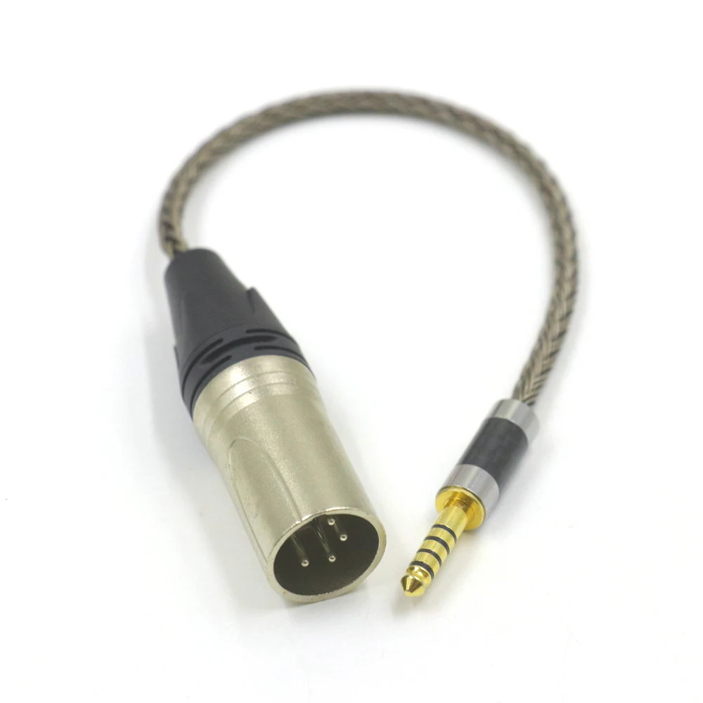 16 코어 4.4mm 밸런스드 남성 - 4핀 XLR 밸런스드 남성 헤드폰 오디오 어댑터 4.4mm - XLR 밸런스드 케이블 커넥터