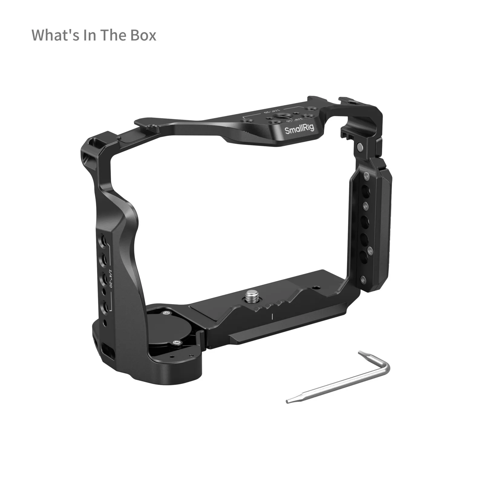 SmallRig A7R V-kooi met AirTag-slot voor Sony Alpha 7R V / 7 IV / 7S III / 1 / 7R IV Ingebouwde snelontgrendelingsplaat voor Arca 5583