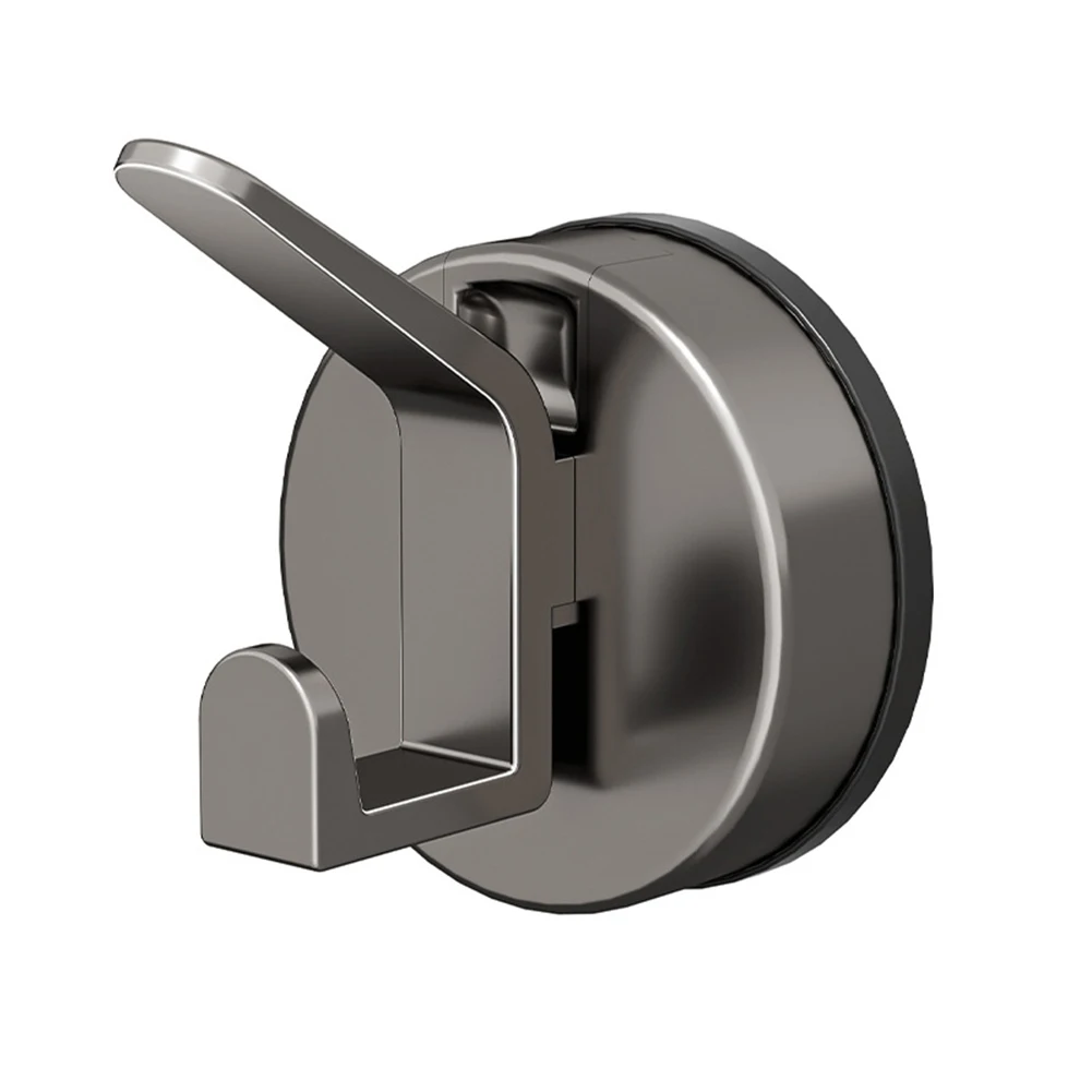 

Door Hook Coat Hook Reusable And Removable Silicone Material Strong Load-Bearing Capacity ABS Material Color Grey