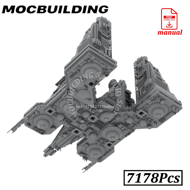 

Модель космического корабля Tesoteks, здания MOC, строительные кирпичи, научная фантастика, грузовая шуйка 2100-B, строительные игрушки, подарки