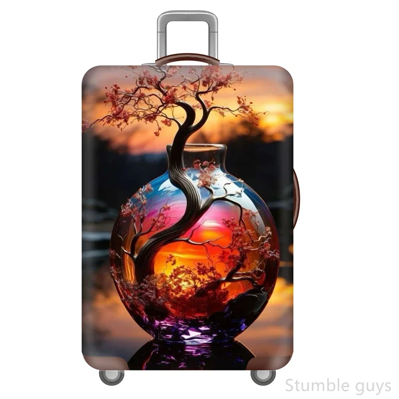 

Washable Elastic Suitcase Cover Protective Anti-Scratch Luggage Sleeve Practical Travel Accessory All Journeys