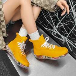 Waterproof Rubber Boots Woman Rain Shoes Couples Trend Sports Lace-up Galoshes Women Garden Ankle Designer Rainboots Footwear