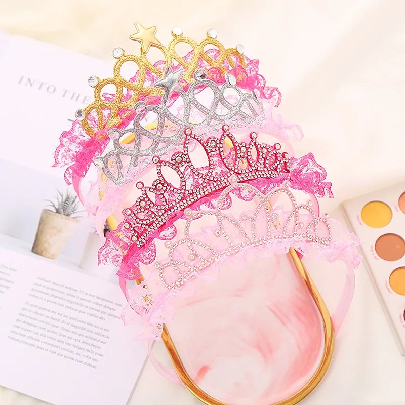

Dreamy Tulle Crown Headband with Sparkling Bow for Girls - Perfect , Transform Your Little Princess into a Shining Star!