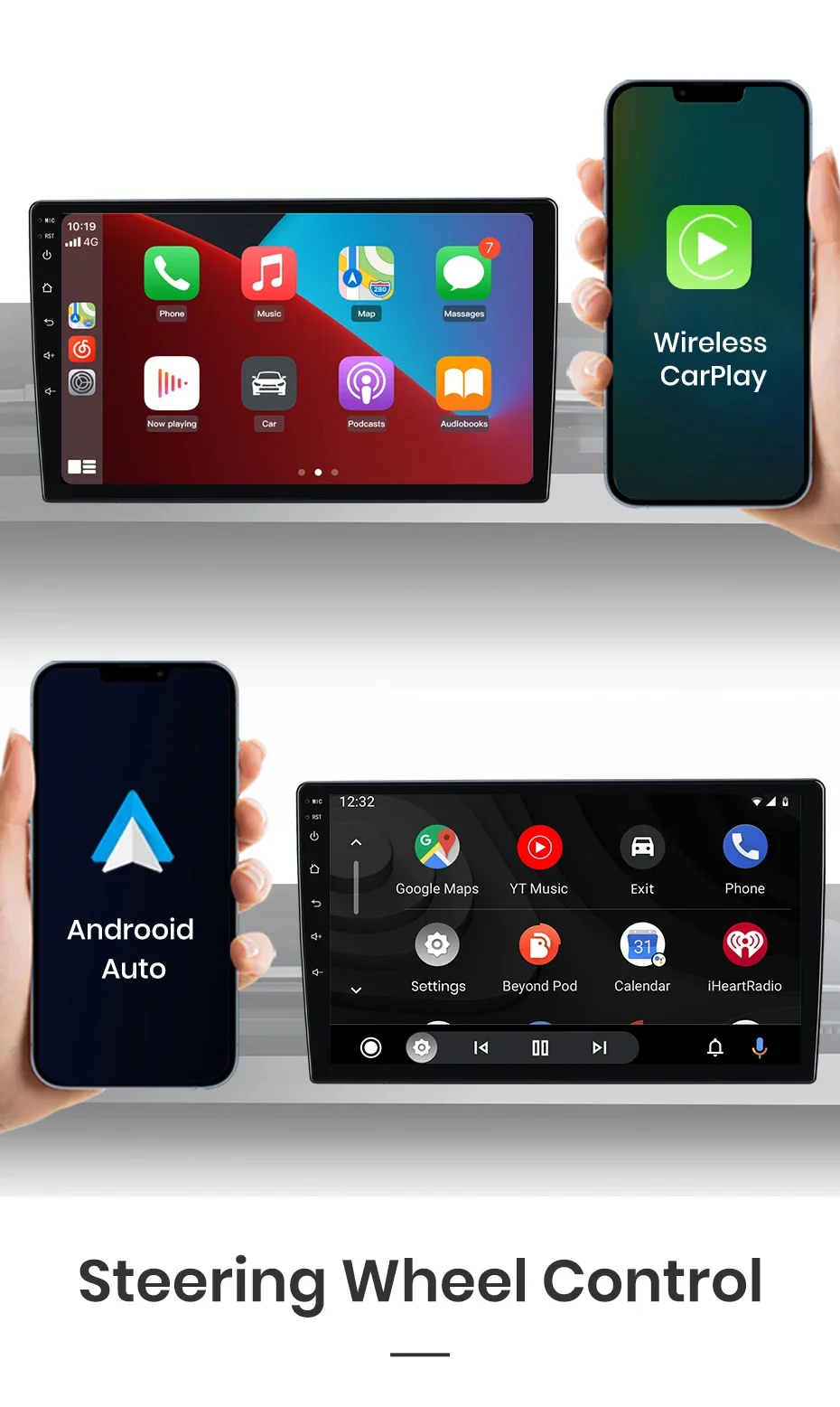 Junsun Qualcomm 8-Core 360 Kamera Drahtlose CarPlay Android Auto Auto Radio für Honda Accord 7 2003-2008 GPS Multimedia – Detail 13