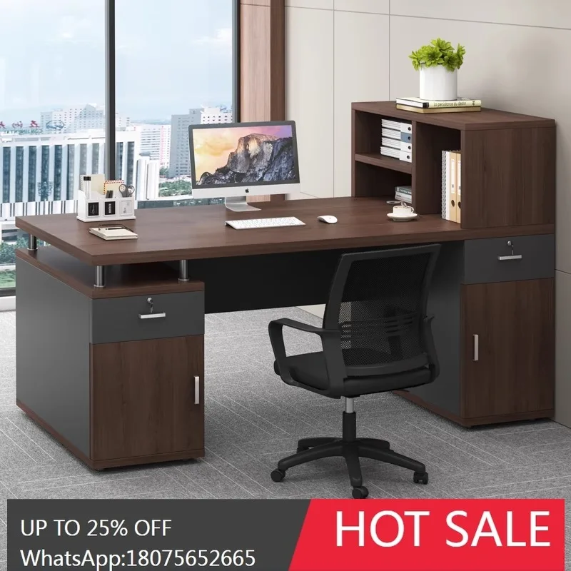 

SGF Office Desk Employee Desk and Chair Set Simple Modern Workstation