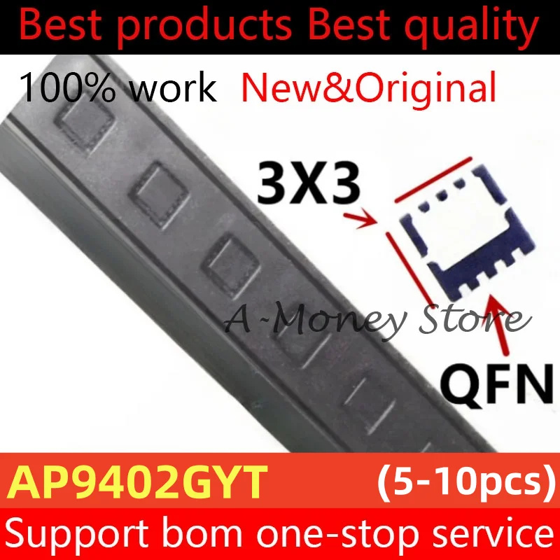 (5-10pcs)9402GYT AP9402GYT QFN-8