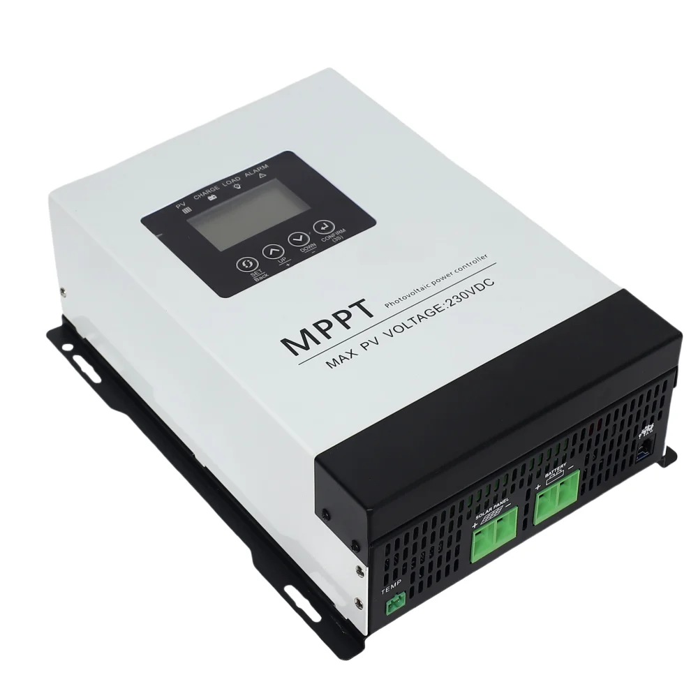 MPPT 80A 100A 120A 230VDC Solar Charge Controller With LCD DISPLAY RS485 interface For 24V 48V 60V 72V 96V Home Solar System