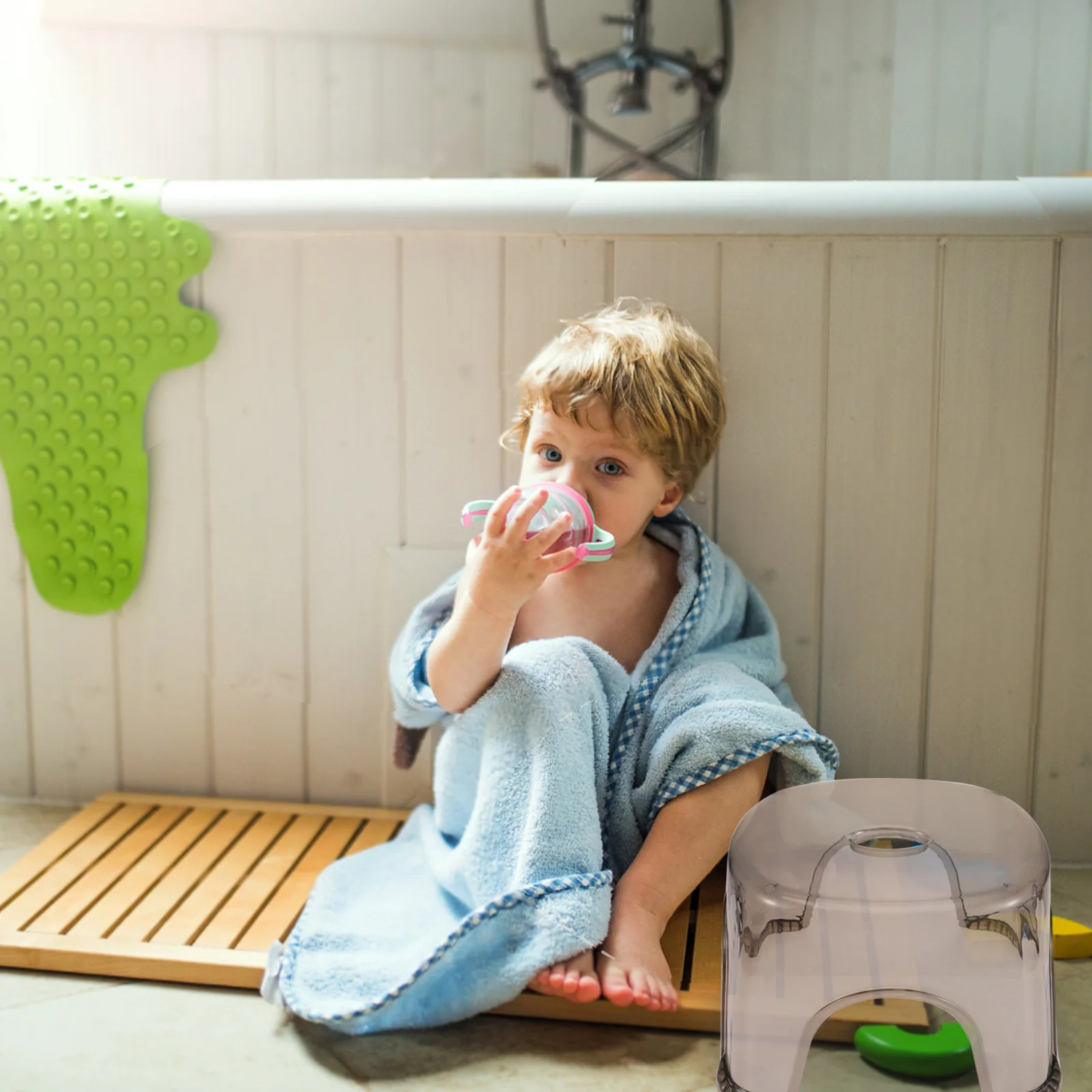 2 قطعة قدم بلاستيكية خطوة صغيرة للحمام دش غرفة نوم مدخل الأحذية تغيير الأطفال منخفضة البراز المحمولة المنزلية