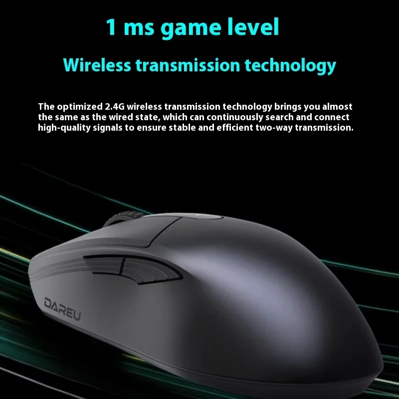 

DAREU A900 Dual-Mode 2.4 G Bluetooth Wireless Mouse Game Dedicated Computer Office Multi-Scene Universal Lightweight Portable