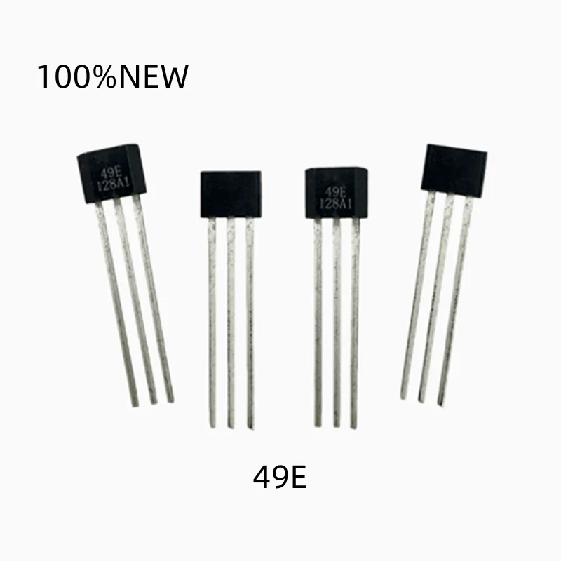 (10 Pieces) 100% New 49E Ss49E To-92 Electric Vehicle Linear Hall Sensor Throttle Handle Speed Control for Three and Four-Wheeled Vehicles Universal Hall Sensor
