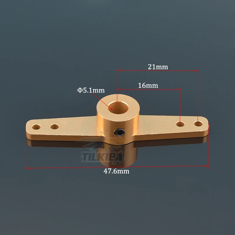 Rc سيارة/قارب المعادن توجيه الذراع سيرفو الذراع القرن واحد/المزدوج الذراع 3.1 مللي متر 4.1 مللي متر 5.1 مللي متر Rc سيارة/قارب Futaba HSP HPI Wltoys Himoto Axia #5
