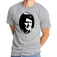 100% Baumwolle O-Ausschnitt Männer T-Shirt individuell bedruckte T-Shirt Josip Broz Tito Yugoslavia Portret Frauen T-Shirt