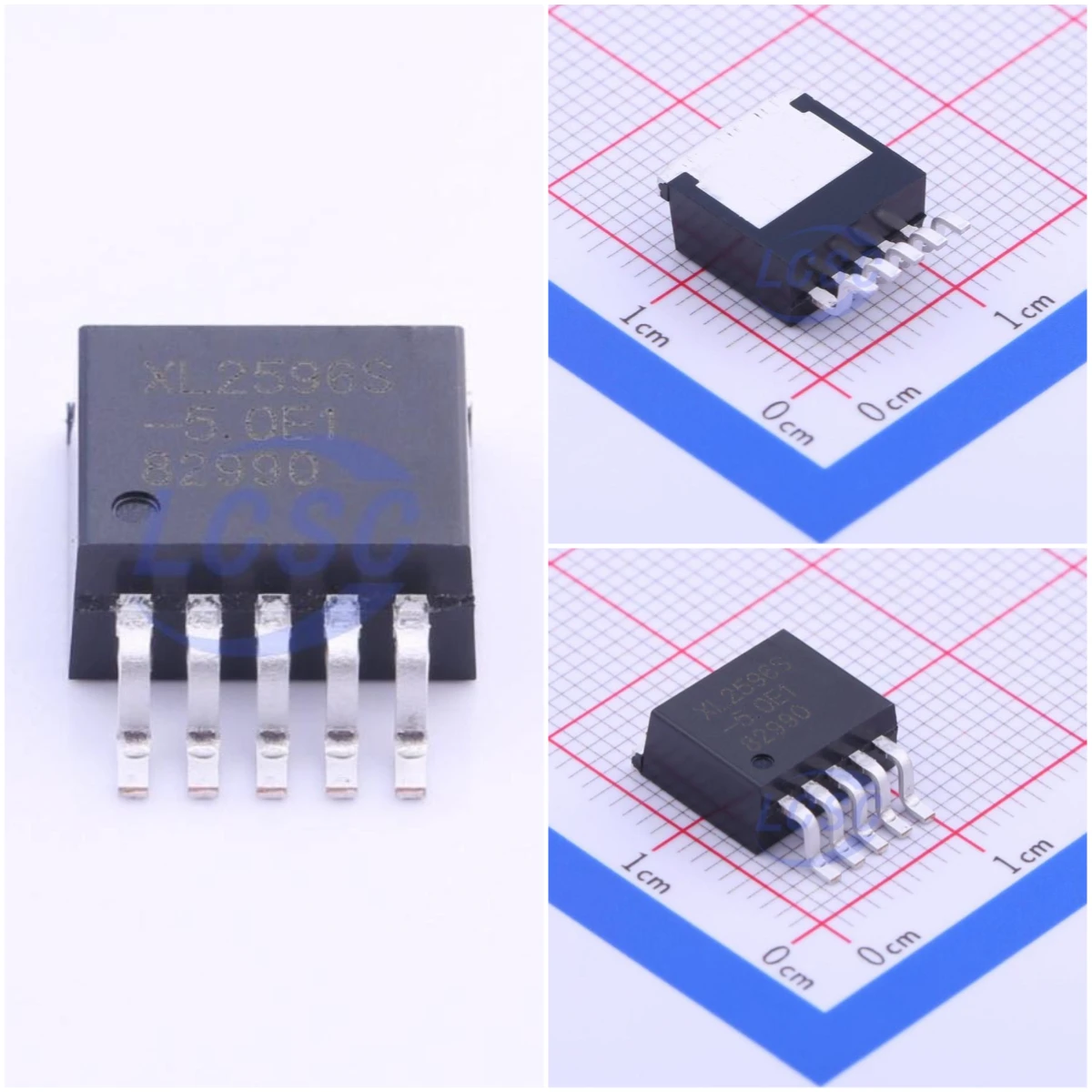 10pieces/Pack XL2596S-5.0E1 TO-263-5 Output Voltage 5V 3A 150KHz 40V Buck DC to DC Converter Chip Power Management IC
