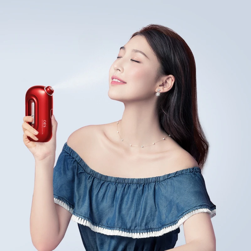 เครื่องพ่นนาโนบนใบหน้าอัจฉริยะ: อุปกรณ์ให้ความชุ่มชื้นผิวที่บ้าน, เครื่องมือเสริมความงาม Essence Infusion, เครื่องทําหมอกแบบพกพา