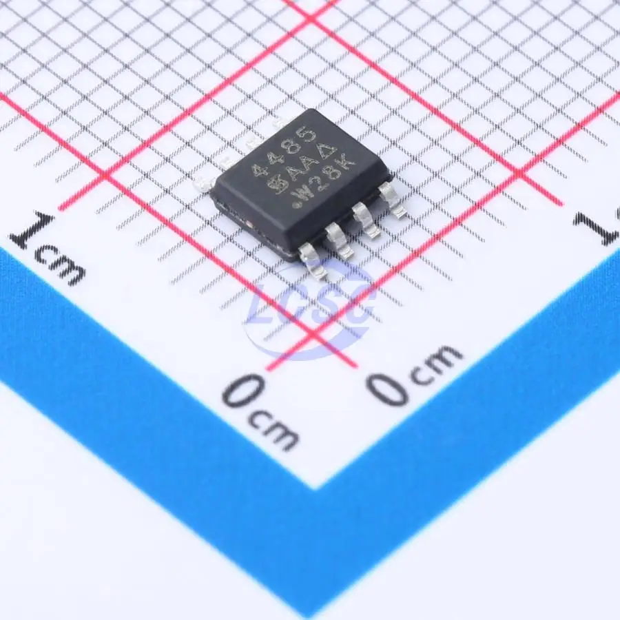 10Pcs/Lot Original 4485 Power-MOSFET P-channel 30V 6A 2.4W/5W SOP-8 Transistor Surface Mount Type SI4485DY-T1-GE3