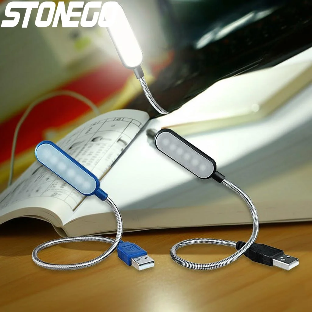 

USB Night Light Portable LED Book Light Eye Protection Warm White Light Mini Lamp for Home and Reading