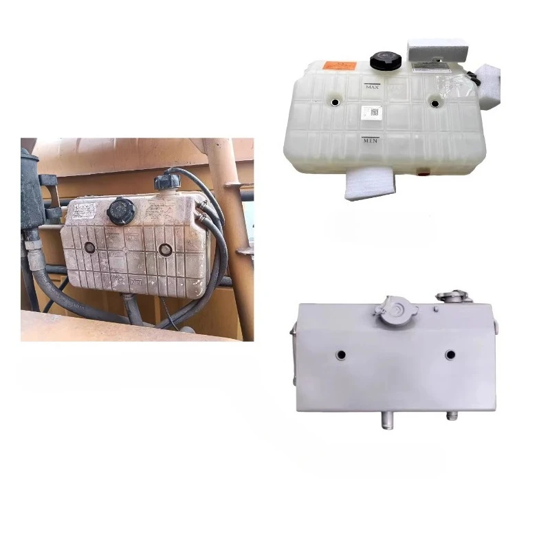 Crane accessories, auxiliary water tank, stainless steel, expansion water tank, Sany 250S plastic expansion auxiliary water tank