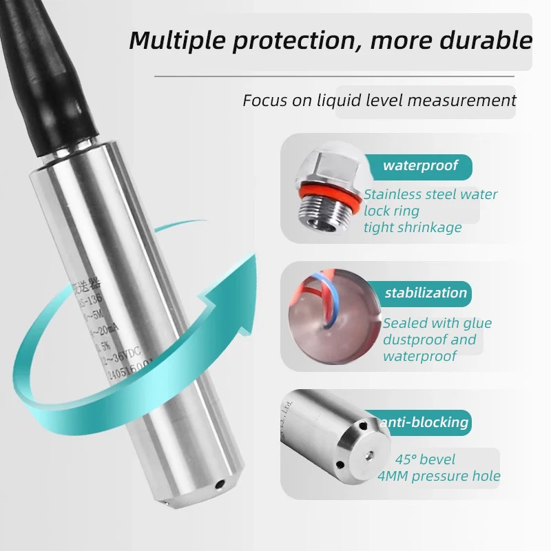 smart-water-level-transmitt-water-tank-liquid-hydrostatic-level-sensor-0-500m-4-20ma-0-5-10v-rs485-output-water-level-device