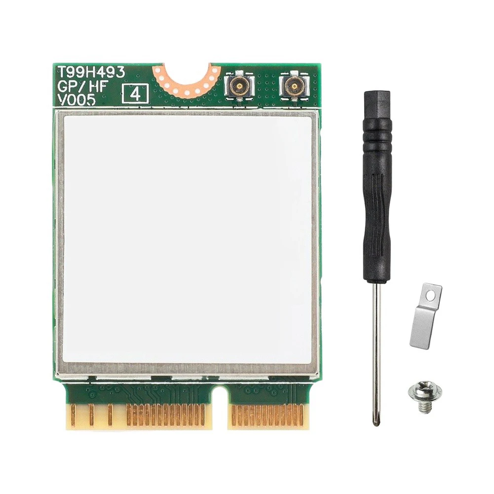 WiFi 7 For M.2 For NGFF E-Key Wireless Network Card Tri-Band 6500Mbps Adapter With 5.4 For Intel For AMD For Laptop PC Internal