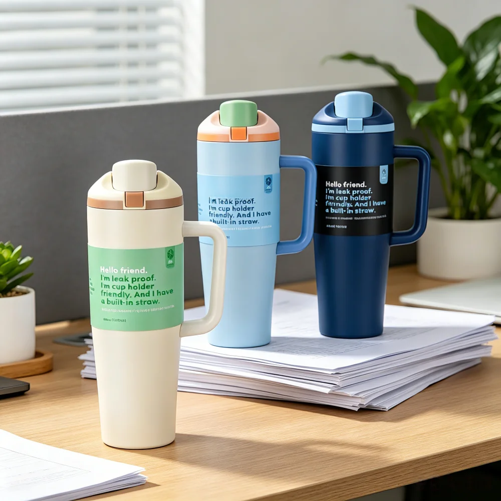 1200ml 40oz Insulated Travel M - Double Wall Mug ulasan dan harga