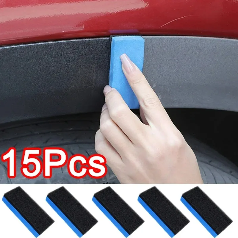 Car Crystallization Sponge Block Wheel Tire Cleaning Coating Sponge Auto Paint Waxing Polishing Clean Tool Wash Care Accessories