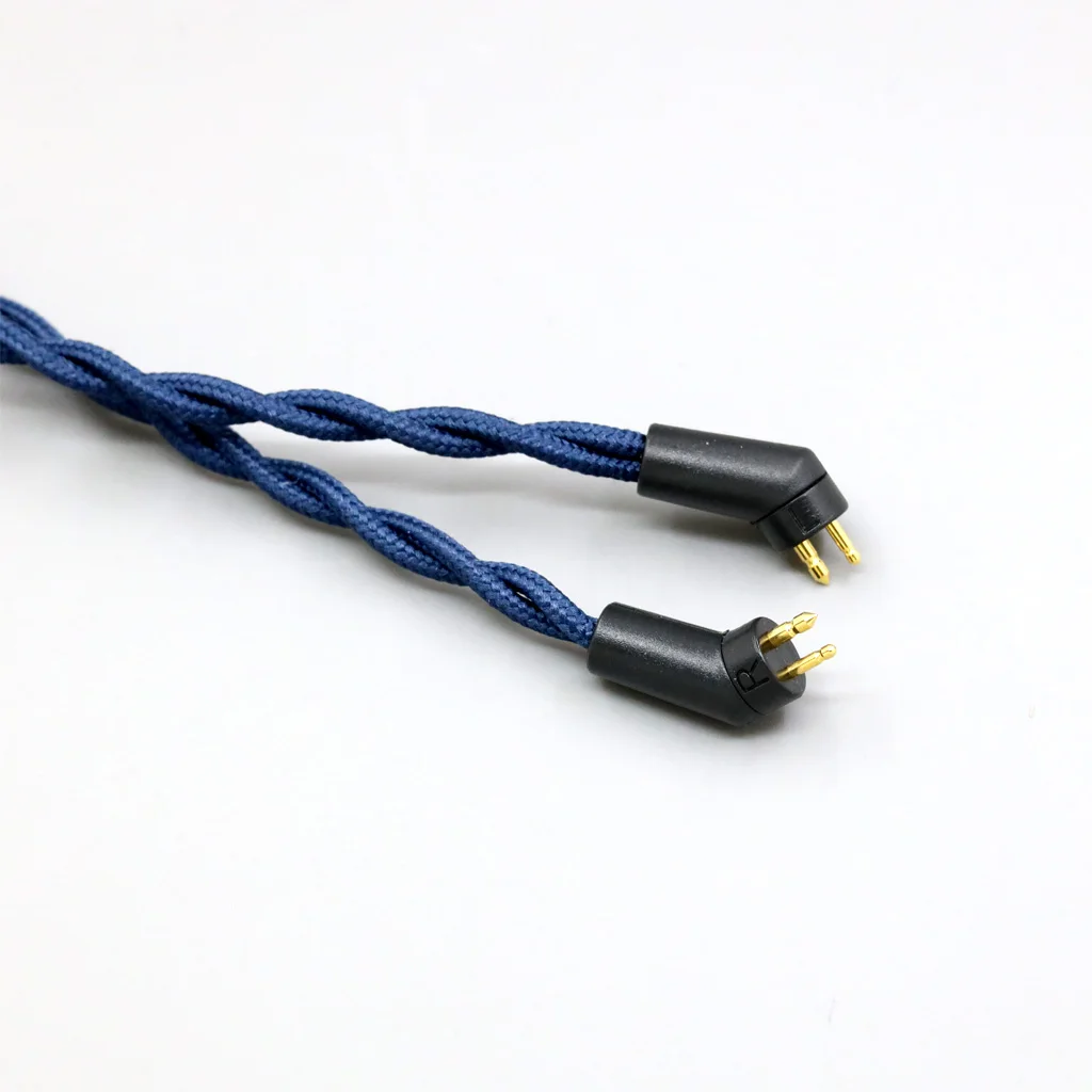 99% чистый серебро OCC Графеновый сплав с полным рукавом кабель для наушников для Etymotic ER4B ER4PT ER4S ER6I ER4 2pin LN008608