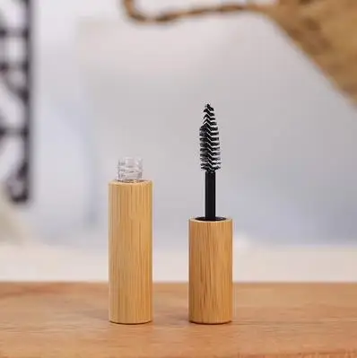 Natuurlijke Gezondheid Bamboe Lipgloss Glazuur Buis Wimper Mascara Fles Hoogwaardige Eyeliner Container DIY Nagelrand Olie Lege Buis
