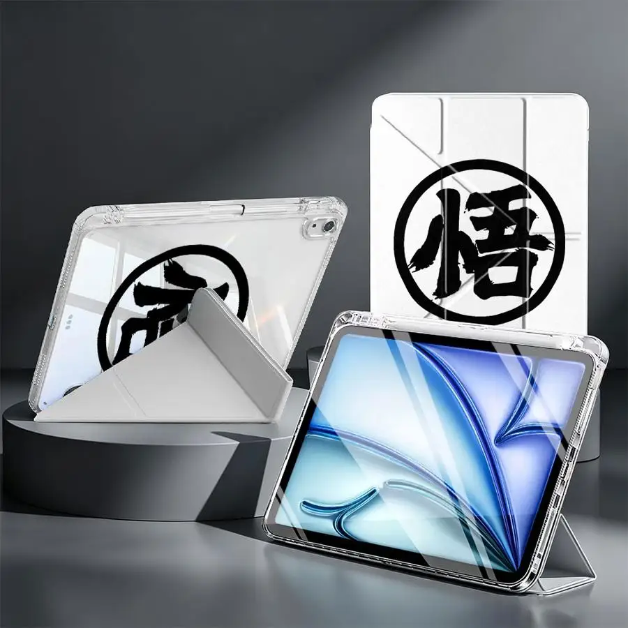 With Pen Slot Cover Tablet Case For Samsung Galaxy Tab A11 S10 Lite S7 FE A8 S9 Plus S8 A9 Plus D-Dragons Balls Gokus Logo