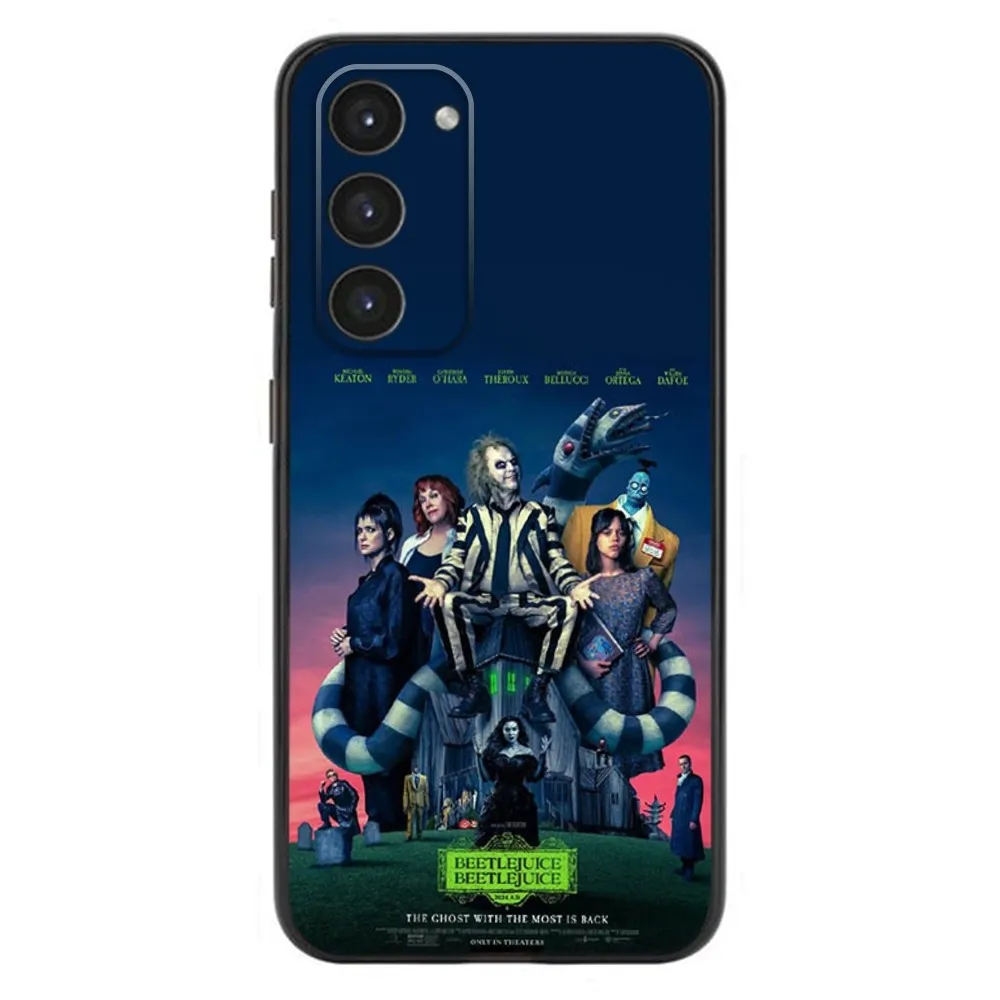 B-Beetlejuices 2 Phone Case For Samsung Galaxy A20,A21s,A22,A31,A32,A52,A53,A72,73,A80,A91 Soft Liquid Silicone Black Cover