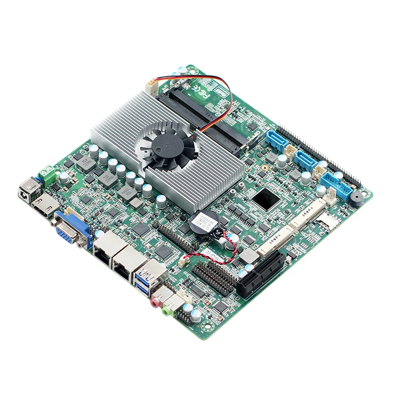 6th Gen Skylake-U ITX Motherboard Quad Core I3/i5/i7 2 LAN DDR4 Touch Screen Supported