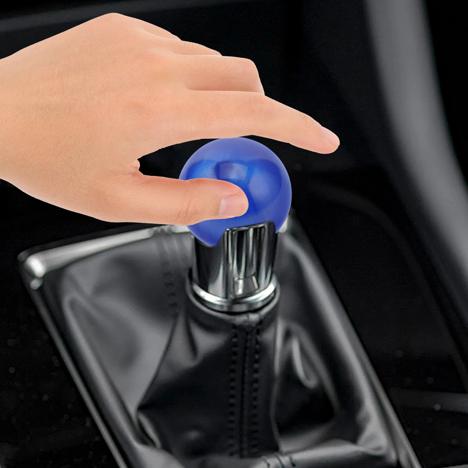

Universal Ball Shift Knob Replacement Round Gear Lever Head Durable Acrylic Manual Shifter Decorative Cap Compatible With Most