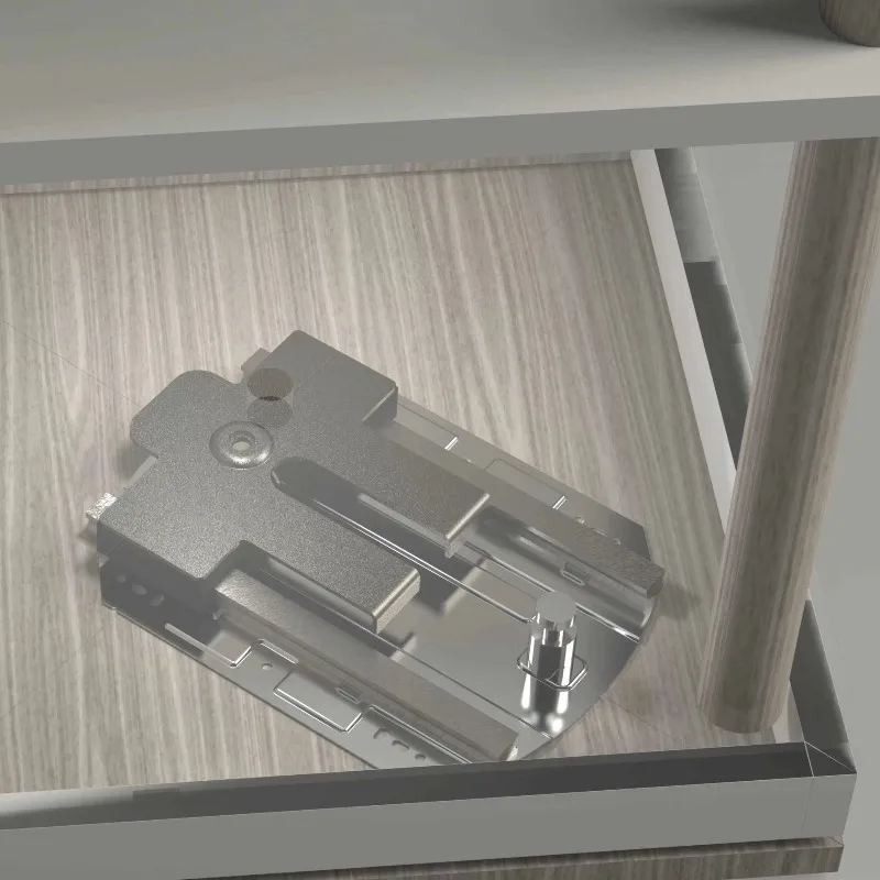 G400 Professional Grade Steel Cabinet Hardware Soft Closing Nickel Plated 100kg Load Capacity for Office Living Room Home Office