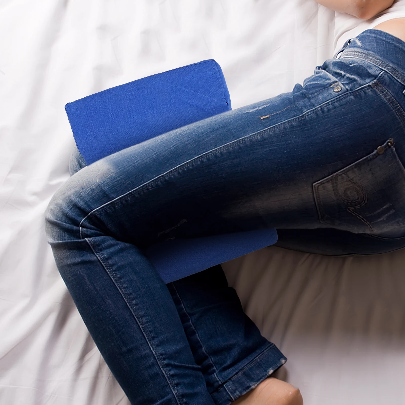 

Anti-Friction Pressure Relief Pad Leg Support Pillow Soft Breathable For Side Sleeping Hip Alignment Knee Spacer Ergonomic