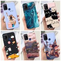 For Realme 7i RMX2103 Case New Fashion Painted Coque Soft Silicone Phone Back Cover For Realme C17 RMX2101 Funda Realme7i Bumper