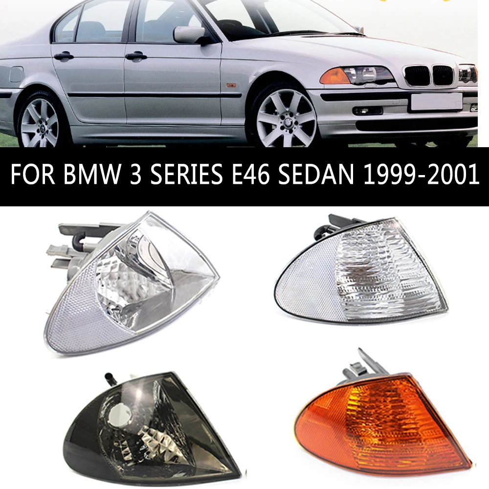 

Car Front turn signals bmw e46 light Corner Lamp Housing Without Bulb Fog Ligths For BMW 3 Series E46 Sedan 1999 2000 2001