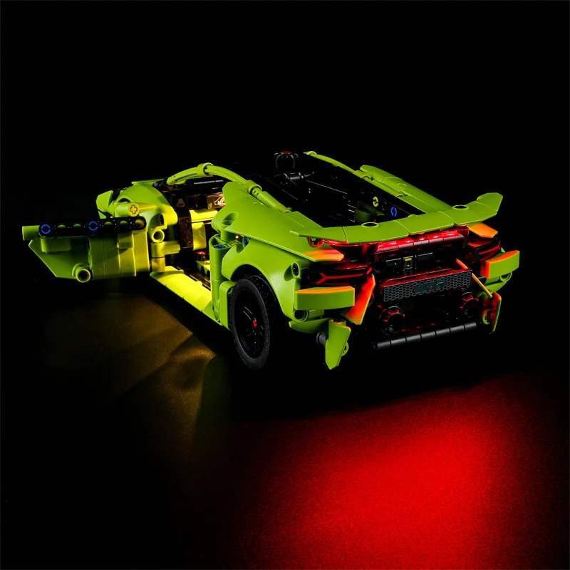 Lighting Set For 42161 Technic Car City Speed Champions Lamborghinised Tecnica Not Include Building Block (Only Led Light Kit)