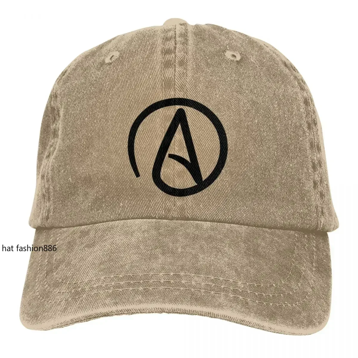 Atheist Atheism Baseball Cap Religious Belief Street Style Men Washed Hip Hop Hats Sunscreen Outdoor Sports Cap Present