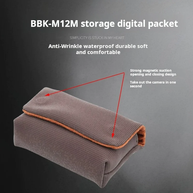 Mirrorless camera storage bag suitable for Sony RX100 series Ricoh GR3 GR2 Canon G7X3 card camera bag